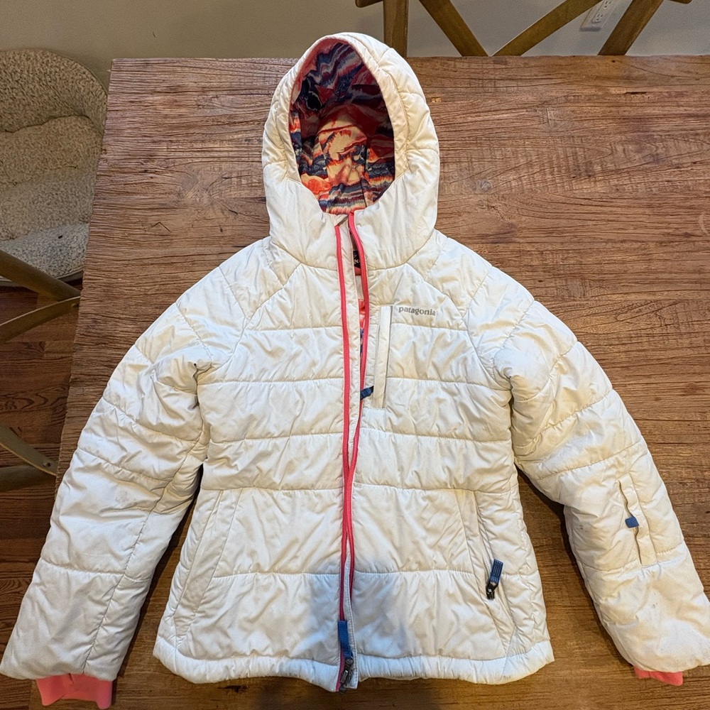 Patagonia girls down winter jacket